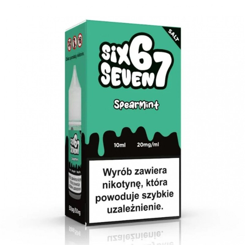 Six Seven Spearmint — sól nikotynowa 10 ml 20 mg