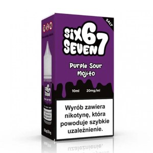 Six Seven Purple Sour Mojito — sól nikotynowa 10 ml 20 mg