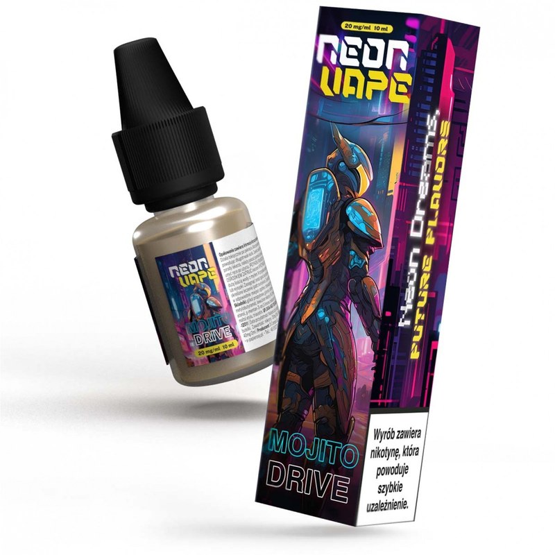 Neon Vape Mojito Drive — sól nikotynowa 10 ml 20 mg