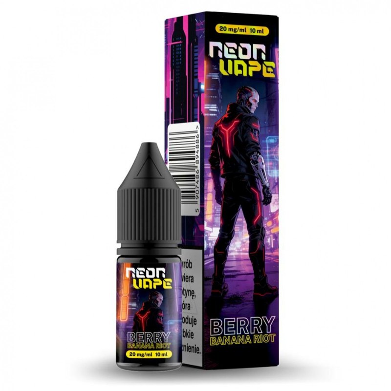 Neon Vape Berry Banana Riot — sól nikotynowa 10 ml 20 mg
