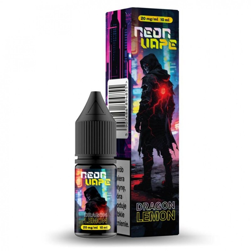 Neon Vape Dragon Lemon — sól nikotynowa 10 ml 20 mg