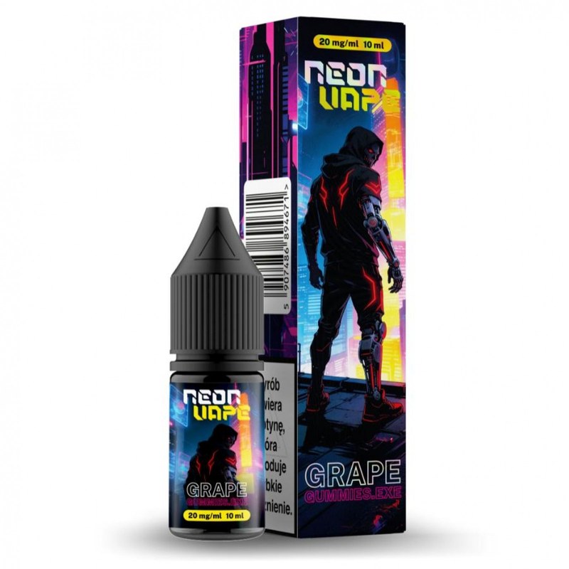 Neon Vape Grape Gummies.EXE — sól nikotynowa 10 ml 20 mg