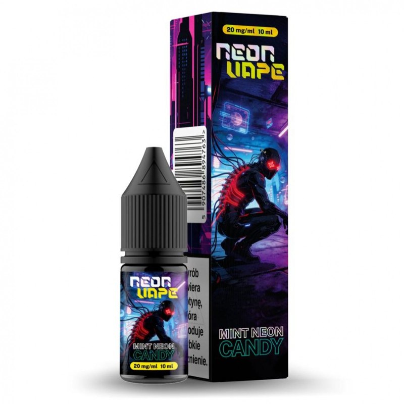 Neon Vape Mint Neon Candy — sól nikotynowa 10 ml 20 mg