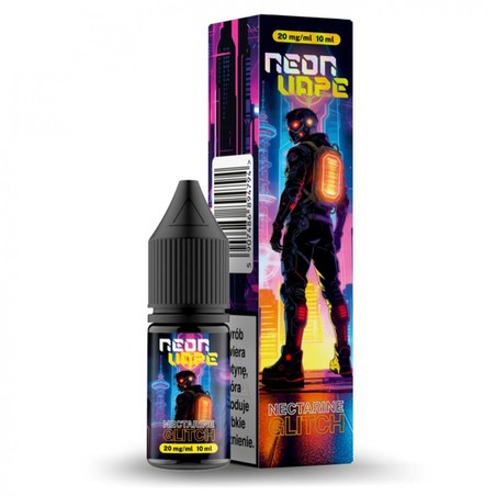 Neon Vape Nectarine Glitch — sól nikotynowa 10 ml 20 mg