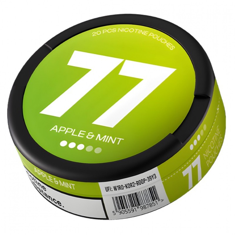 Saszetki nikotynowe 77 - Apple Mint 10,4 mg
