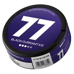 Saszetki nikotynowe 77 - Black Currant Ice 10,4 mg