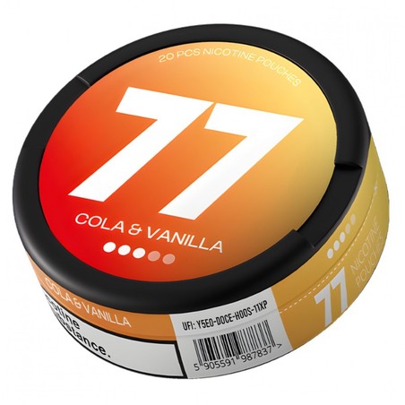 Saszetki nikotynowe 77 - Cola Vanilla 10,4 mg