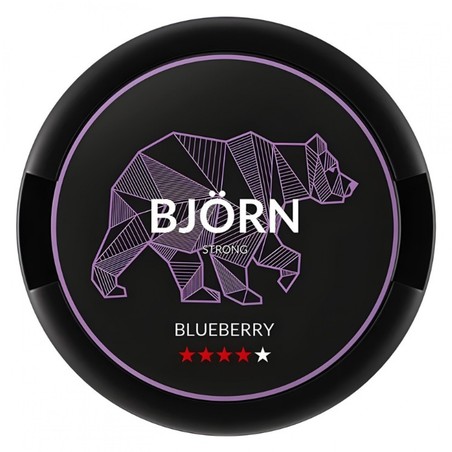 Saszetki nikotynowe BJORN - Blueberry 9,1 i 19,5 mg
