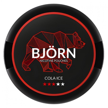 Saszetki nikotynowe BJORN - Cola Ice 9,1 mg