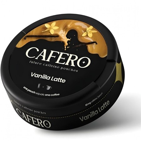 Woreczki kofeinowe CAFERO 80 mg - Vanilla Latte