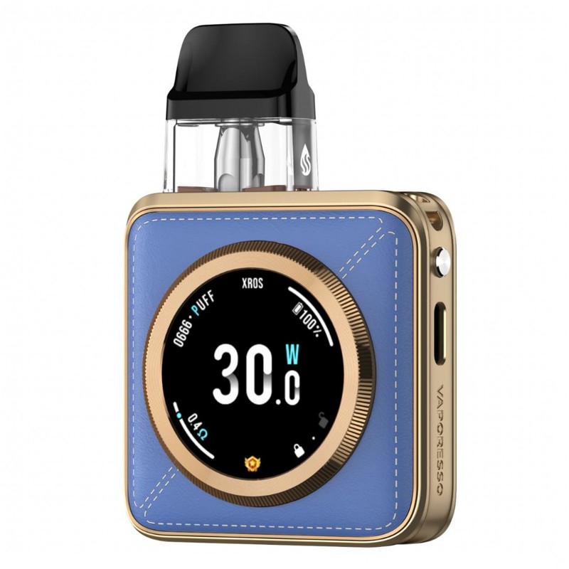 POD Vaporesso Xros 5 Nano 1600mAh 30W - Blue Leatherette