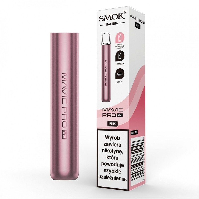 POD SMOK Mavic Pro V2 1000mAh - bateria - Pink