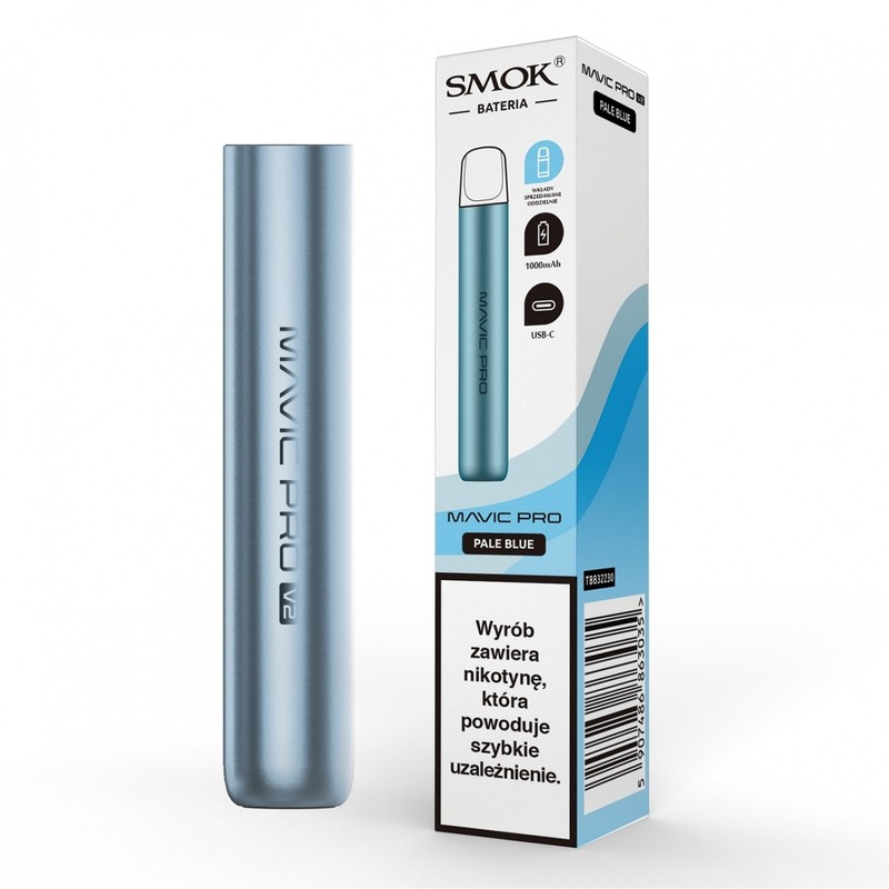POD SMOK Mavic Pro V2 1000mAh - bateria - Pale Blue