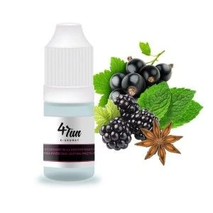 Aromat 4Fun 10ml - Czarna Porzeczka Jeźyna Mięta Anyź - Aromat 4Fun 10ml - Czarna Porzeczka Jeźyna Mięta Anyź -  - 9,98 z