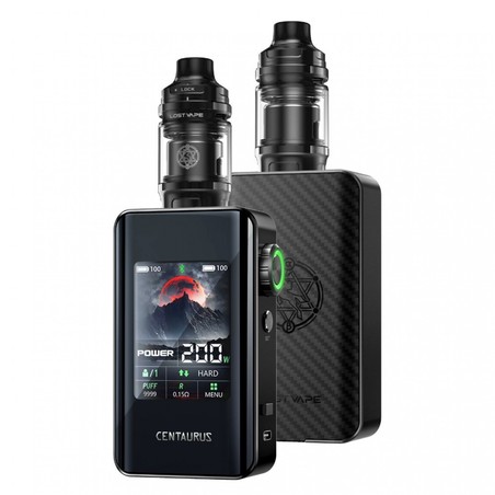 KIT Lost Vape Centaurus BT200 200W - Black Carbon