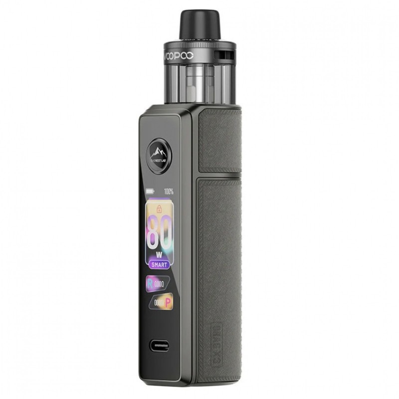 POD-MOD VooPoo Drag X3 80W - Gray Metal