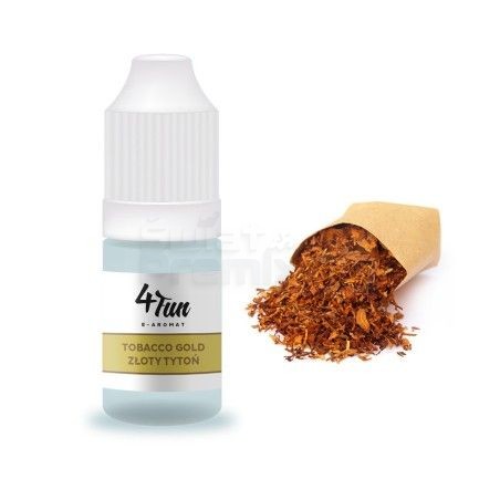 Aromat 4Fun 10ml - Tytoń Gold - Aromat 4Fun 10ml - Tytoń Gold -  - 9,98 zł - Aromat 4Fun 10 ml - Wysokiej jakości aromat do