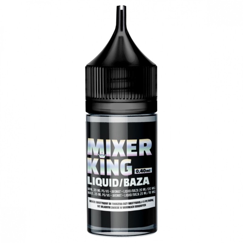 Baza nikotynowa Mixer King 0,4 ml - mechanizm nic-shot