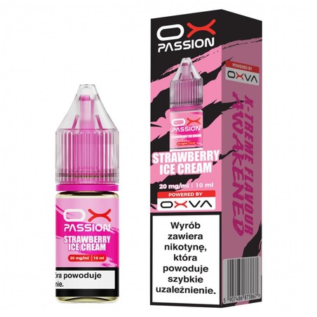 Liquid OX Passion Salt o smaku Strawberry Ice Cream