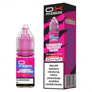 Liquid OX Passion Salt o smaku Strawberry Raspberry Cherry