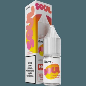 Liquid Klarro Soul Salt 10ml o mocy 20 mg soli nikotynowej w smaku Gazowana Pomarańcza