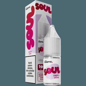 Liquid Klarro Soul Salt 10ml o mocy 20 mg soli nikotynowej w smaku Owoce Leśne