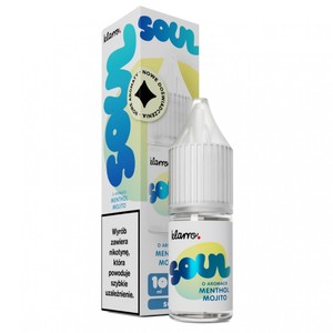 Liquid Klarro Soul Salt 10ml o mocy 20 mg soli nikotynowej w smaku Menthol Mojito