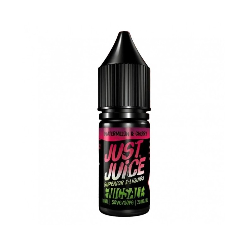 Liquid Just Juice Iconic 10ml o mocy 20 mg soli nikotynowej w smaku Watermelon & Cherry