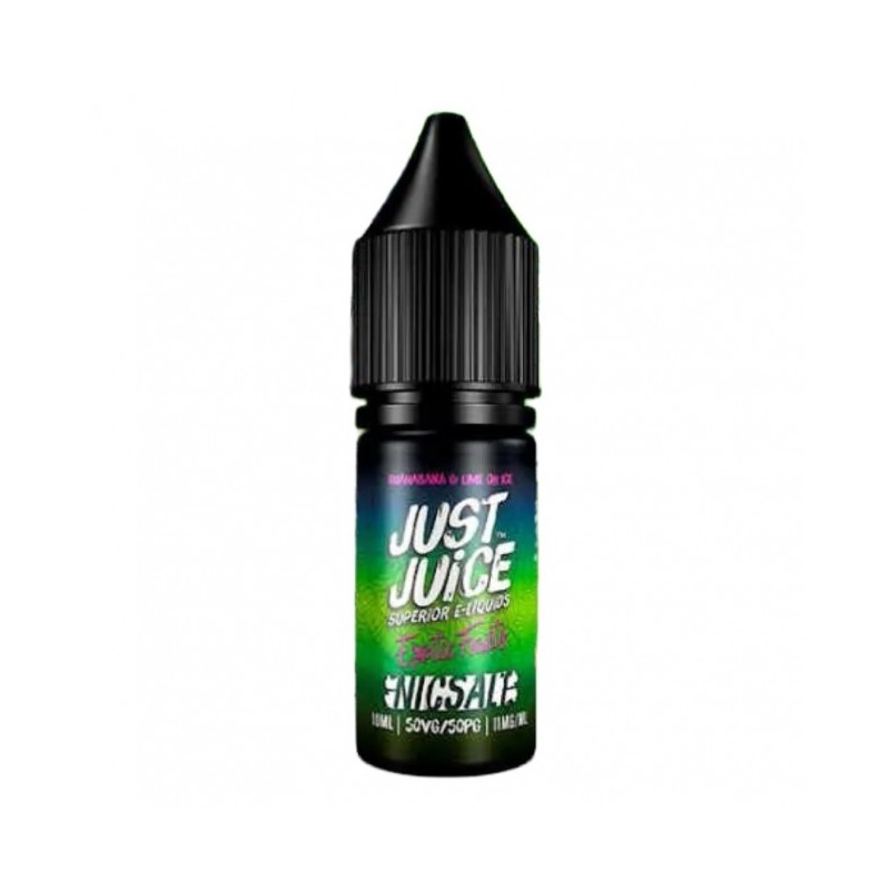 Liquid Just Juice Exotic Fruits 10ml o mocy 20 mg soli nikotynowej w smaku Guanabana & Lime On Ice