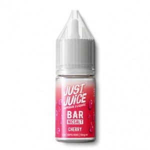 Liquid Just Juice BAR Salt 10ml o mocy 20 mg soli nikotynowej w smaku Cherry Ice