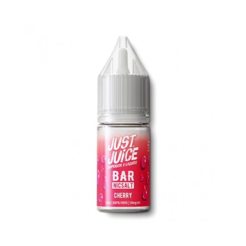 Liquid Just Juice BAR Salt 10ml o mocy 20 mg soli nikotynowej w smaku Cherry Ice