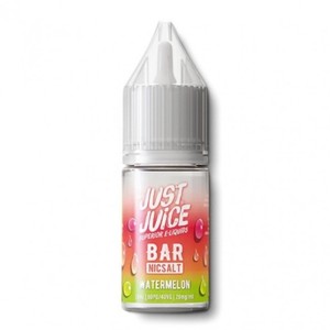 Liquid Just Juice BAR Salt 10ml o mocy 20 mg soli nikotynowej w smaku Watermelon Ice