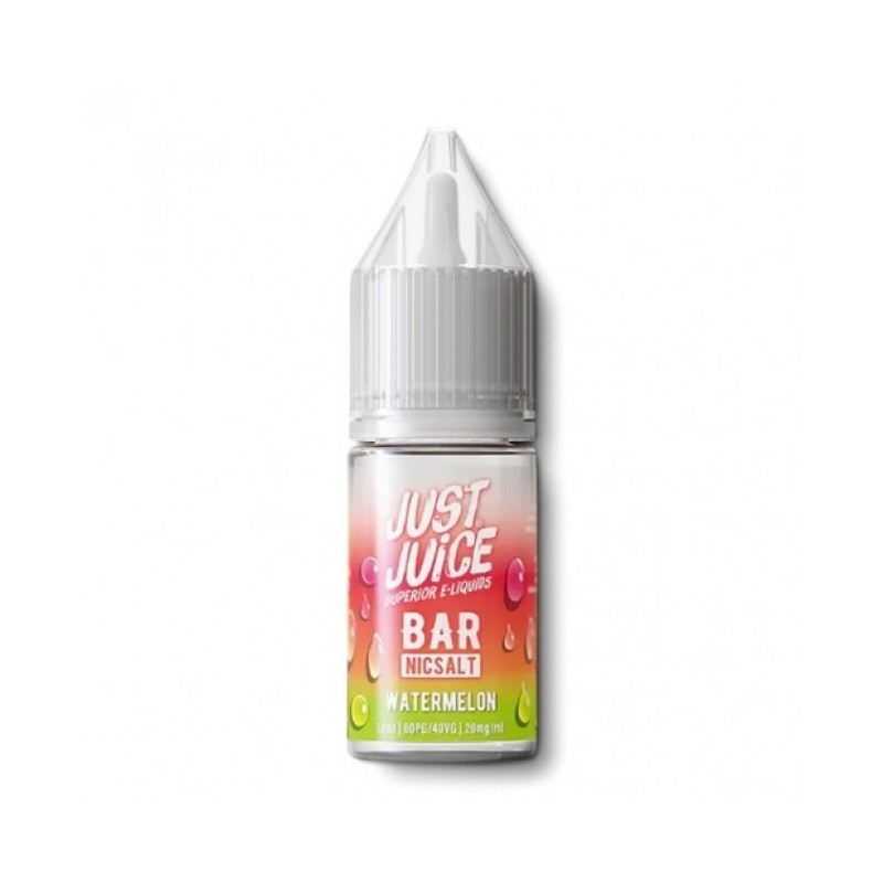 Liquid Just Juice BAR Salt 10ml o mocy 20 mg soli nikotynowej w smaku Watermelon Ice