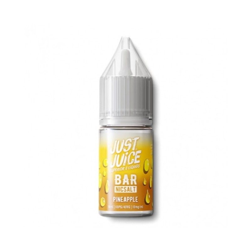 Liquid Just Juice BAR Salt 10ml o mocy 20 mg soli nikotynowej w smaku Pineapple Ice