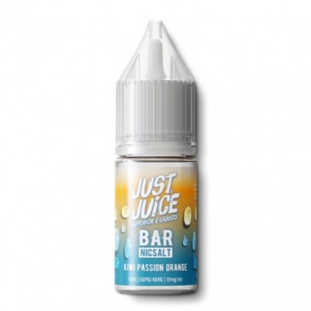 Liquid Just Juice BAR Salt 10ml o mocy 20 mg soli nikotynowej w smaku Kiwi Passion Orange