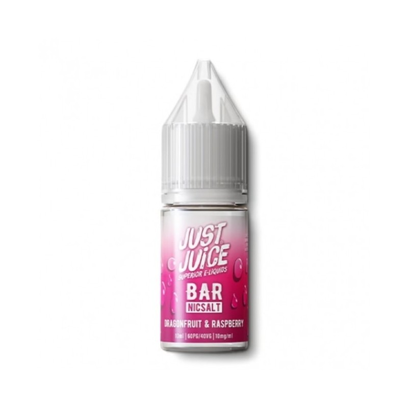 Liquid Just Juice BAR Salt 10ml o mocy 20 mg soli nikotynowej w smaku Dragonfruit Raspberry