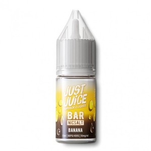 Liquid Just Juice BAR Salt 10ml o mocy 20 mg soli nikotynowej w smaku Banana Ice
