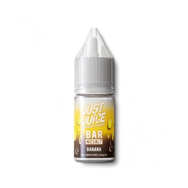Liquid Just Juice BAR Salt 10ml o mocy 20 mg soli nikotynowej w smaku Banana Ice