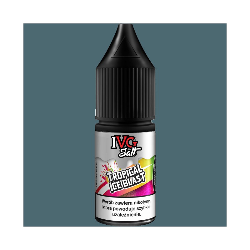 Liquid IVG Salt 10ml o mocy 20 mg soli nikotynowej w smaku Tropical Ice Blast