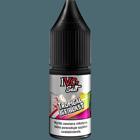 Liquid IVG Salt 10ml o mocy 20 mg soli nikotynowej w smaku Tropical Ice Blast