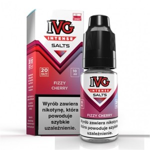 Liquid IVG Intense Salt 10ml o mocy 20 mg soli nikotynowej w smaku Fizzy Cherry