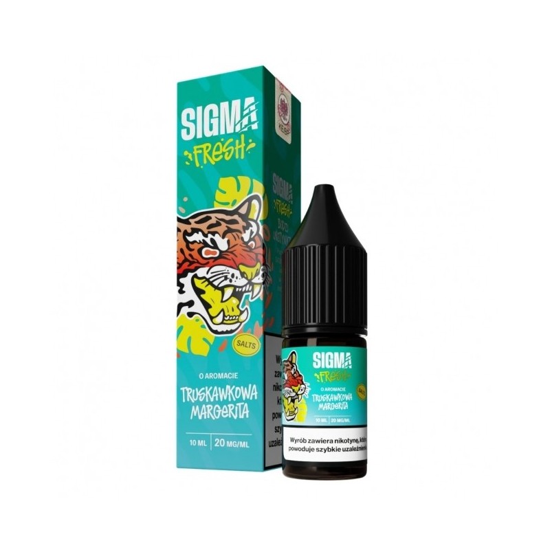 Liquid Sigma Fresh Salt 10ml o mocy 20 mg soli nikotynowej w smaku Truskawkowa Margerita