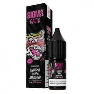 Liquid Sigma Salt 10ml o mocy 20 mg soli nikotynowej w smaku Kwaśna Guma Arbuzowa
