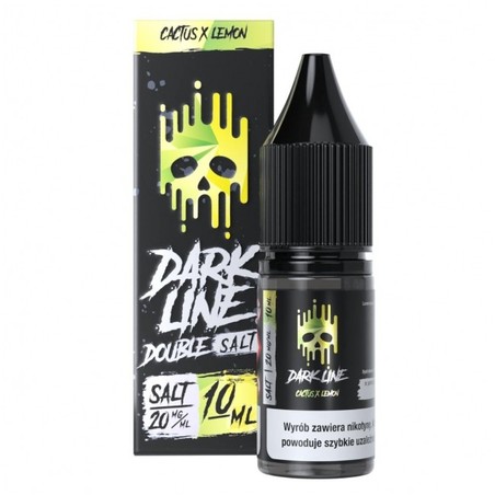 Liquid Dark Line Double Salt 10ml o mocy 20 mg soli nikotynowej w smaku Cactus x Lemon