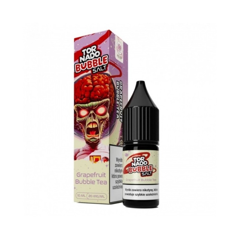 Liquid Tornado Salt 10ml o mocy 20 mg soli nikotynowej w smaku Grapefruit Bubble Tea