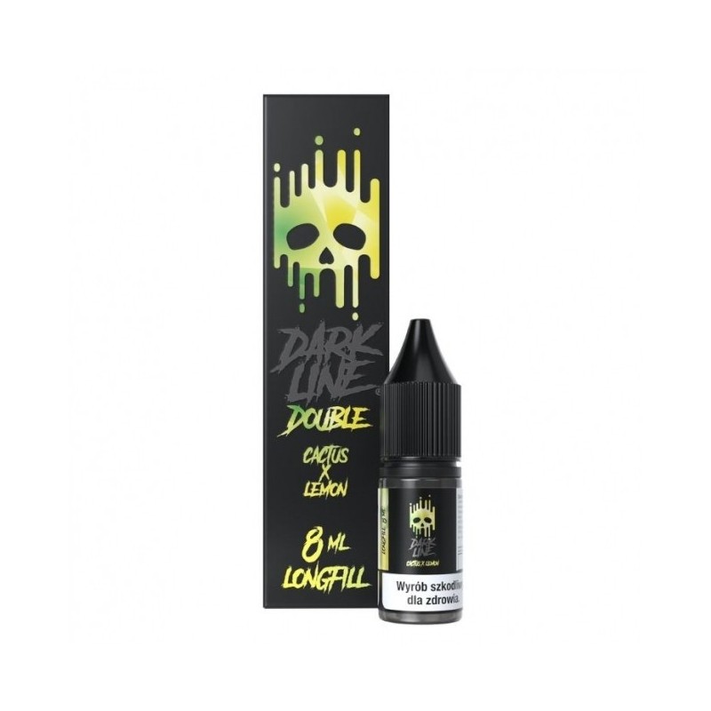 Longfill Dark Line Double 8ml w 60ml butelce o smaku Cactus Lemon