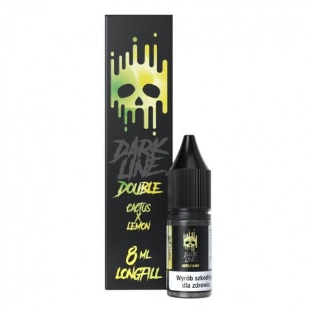 Longfill Dark Line Double 8ml w 60ml butelce o smaku Cactus Lemon