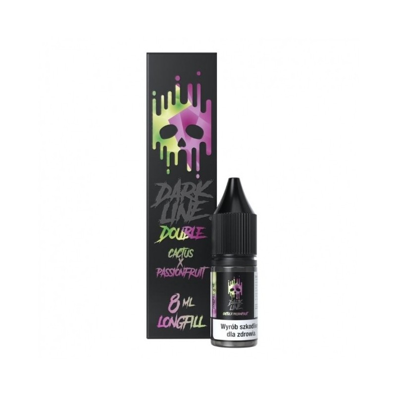 Longfill Dark Line Double 8ml w 60ml butelce o smaku Cactus Passionfruit