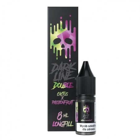 Longfill Dark Line Double 8ml w 60ml butelce o smaku Cactus Passionfruit