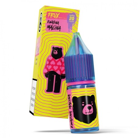 Liquid Go Bears Frux Salt 10ml o mocy 20 mg soli nikotynowej w smaku Kwaśna Malina